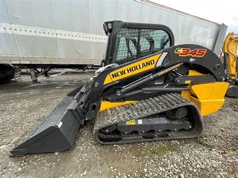 new holland introduces its largest skid steer loader yet|new holland c345 skid steer.